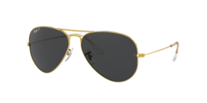 Sunglass Aviator Gold